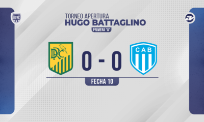 Deportivo y Belgrano cerraron la fecha 10 con un empate.