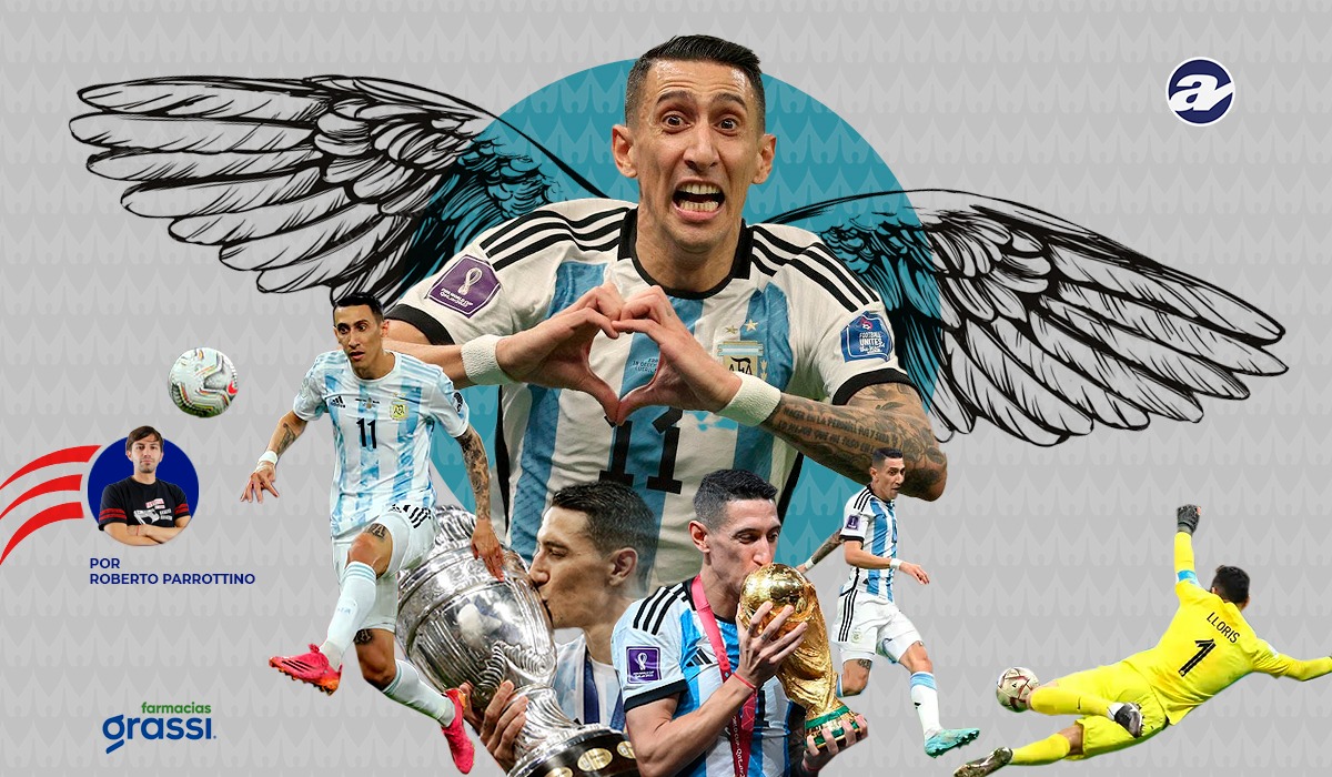 Di María, un ángel para tu selección argentina de todos los tiempos.