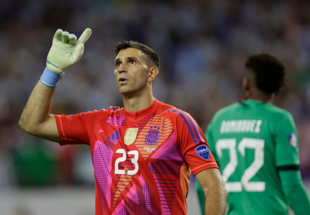 Dibu Martínez tras brillar en la clasificación de Argentina a semifinales de Copa América.