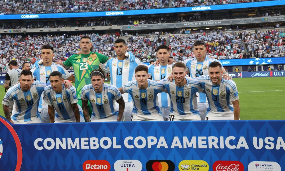 Argentina juega la final de Copa América ante Colombia.