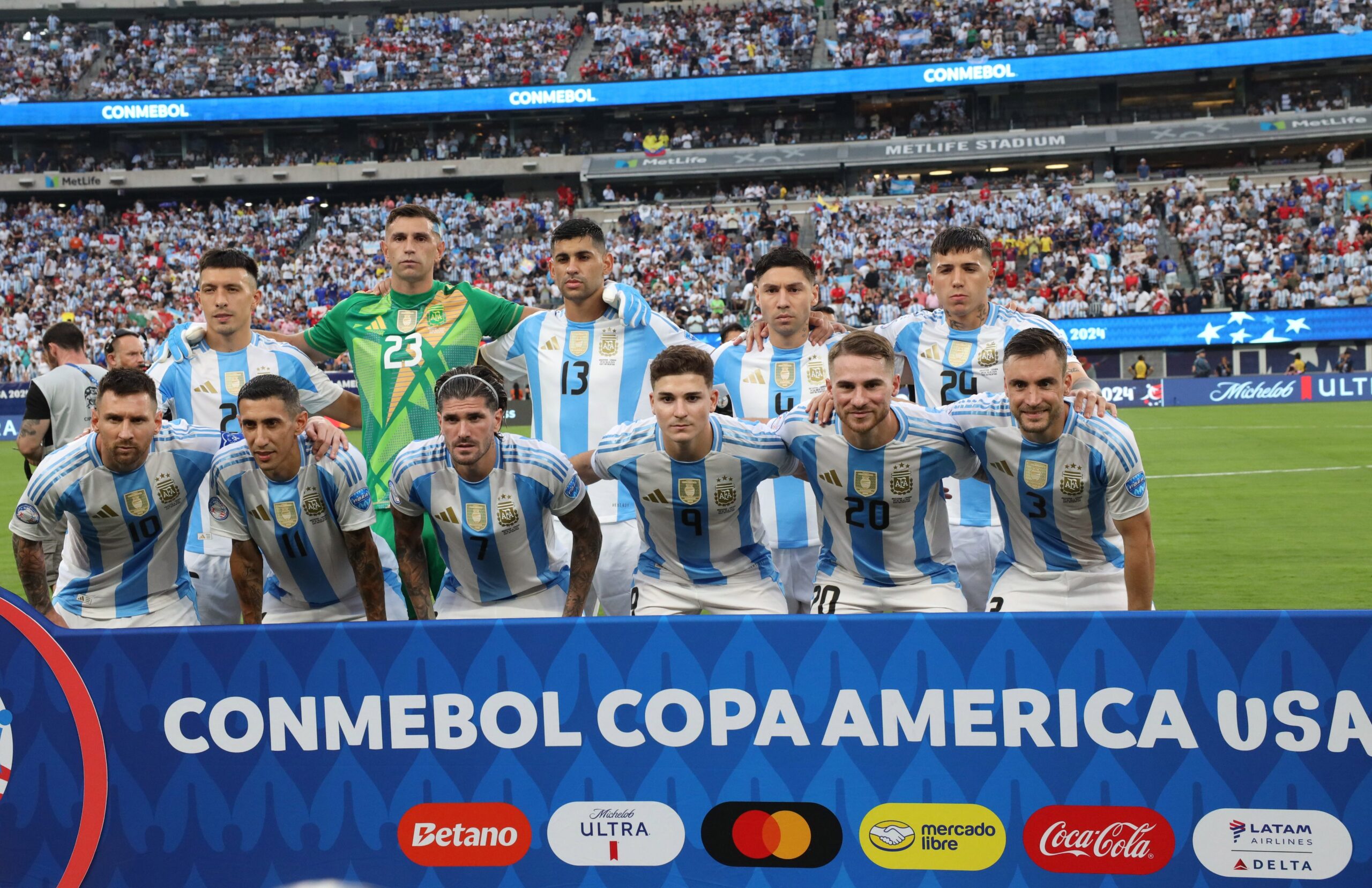 Argentina juega la final de Copa América ante Colombia.