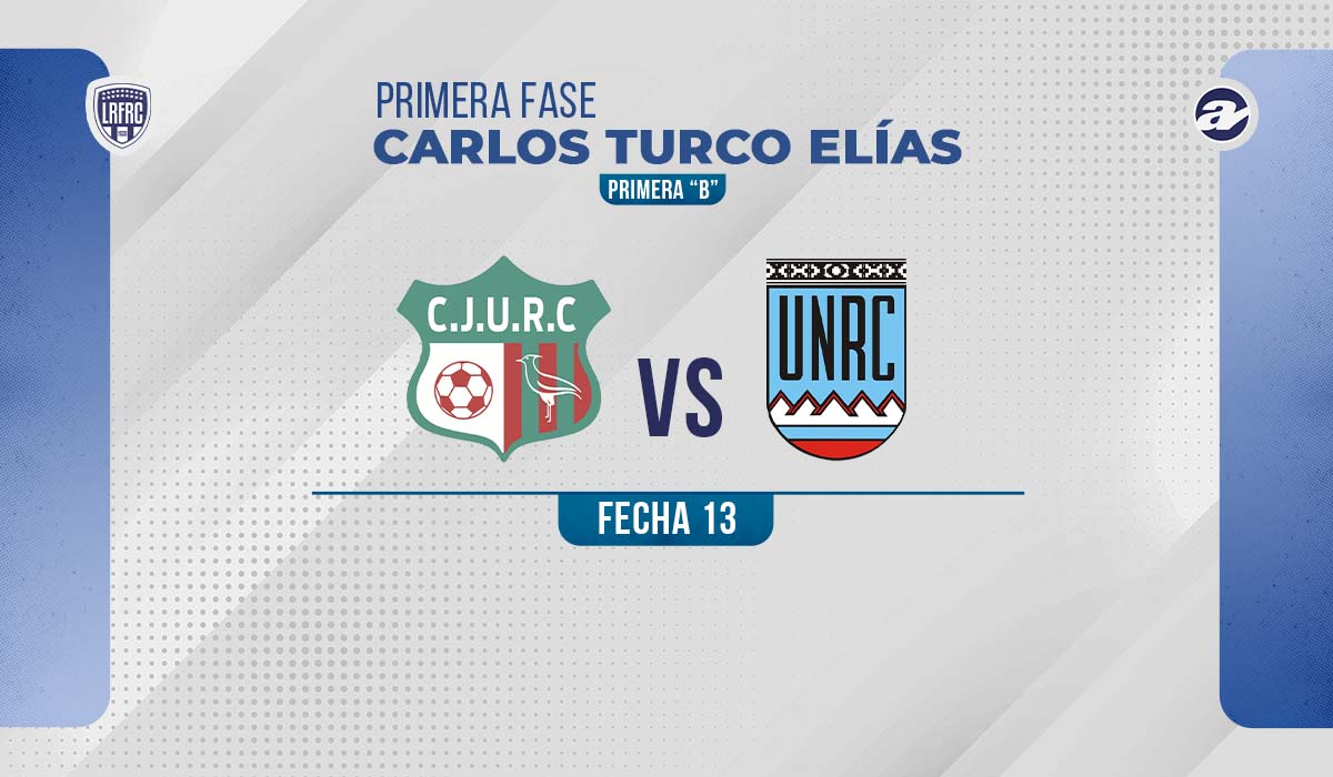 Este domingo, en el estadio “Los Teros”, Juventud Unida de Río Cuarto, escolta de la Zona Complementación del torneo “Carlos ‘Turco’ Elías” de Primera B de la Liga Regional de Fútbol de Río Cuarto, recibe a Universidad Nacional de Río Cuarto, que marcha tercero.