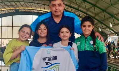 Deportes Río Cuarto se destacó en torneos de natación en La Pampa y Córdoba.