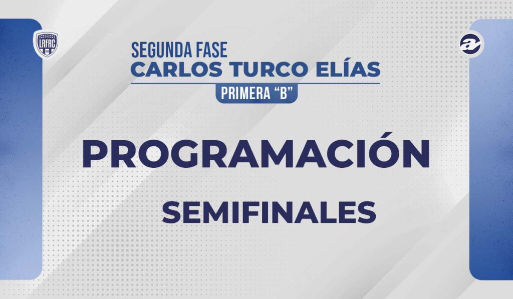 Todo confirmado para las semifinales por el segundo ascenso.