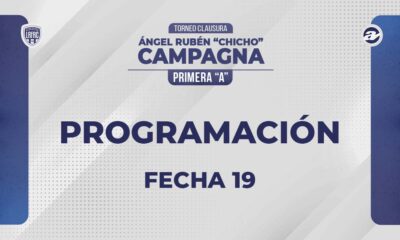 La programación de la última jornada del Clausura.