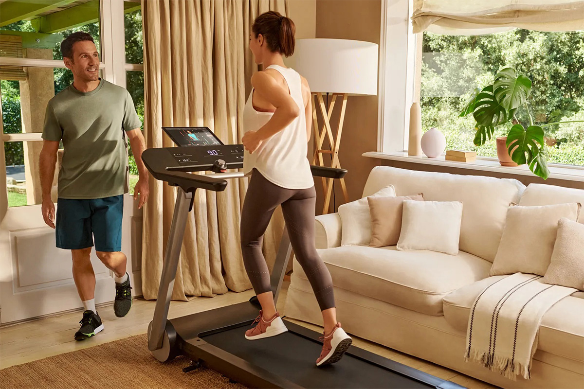 Foto de Cinta de Correr de Gimnasio en Casa