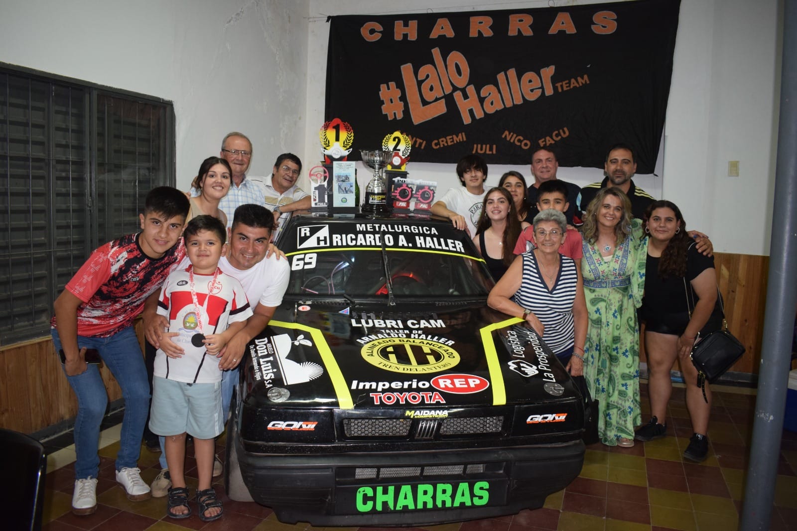 “Lalo” Haller, el charrense que conquistó la Monomarca Puntana.