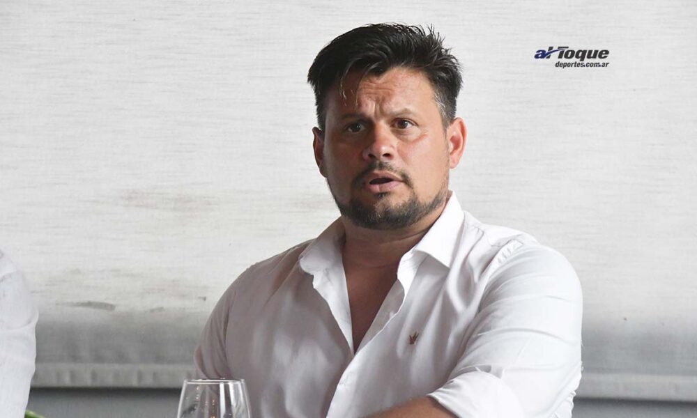 Pablo Durán: “La idea es buscar jugadores de la zona y profesionalizarlos”.