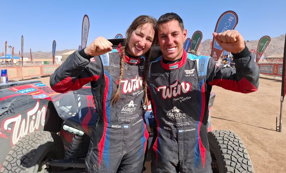 Rally Dakar: Cavigliasso terminó quinto en la etapa 5, pero se mantiene líder en Challenger.
