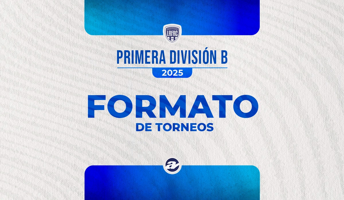 La Primera B 2025 tiene formato confirmado.