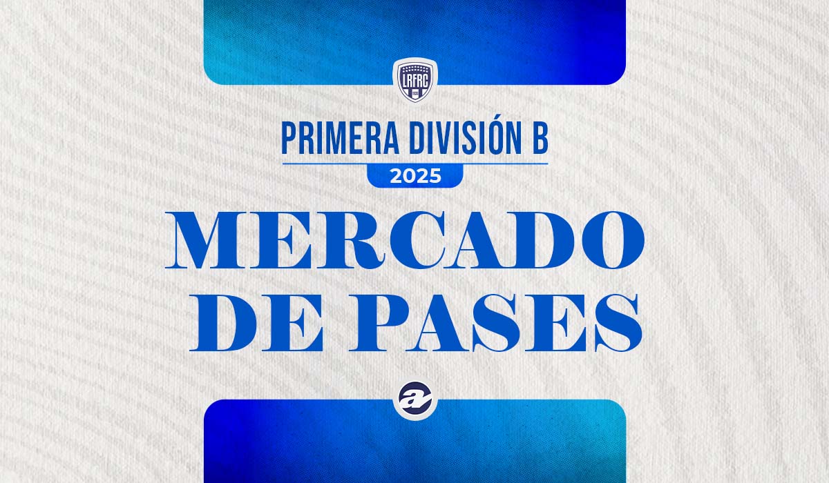 El mercado de pases de Primera B 2025.