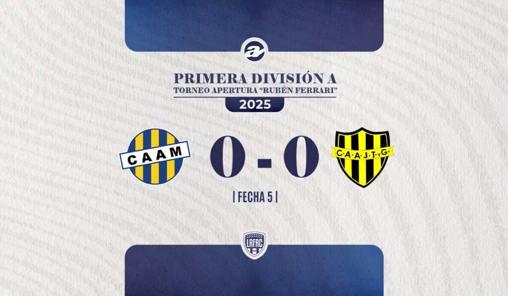 Tablas entre Atlético Adelia María y Acción Juvenil.
