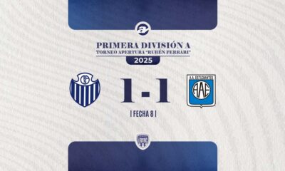 Atlético Sampacho y Estudiantes igualaron 1-1 en el último partido del octavo capítulo del Apertura. Rosané abrió la cuenta para el local, mientras que Aguirre empató para la visita. Todos los resultados.