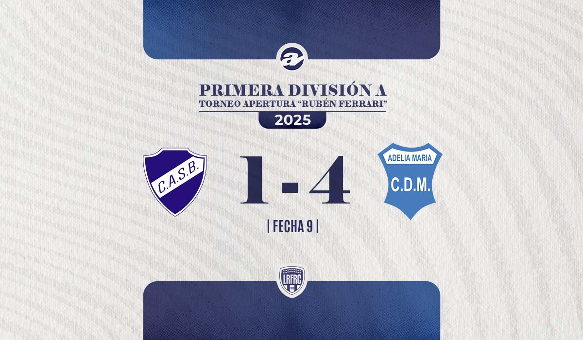 Goleada adeliamariense en San Basilio.