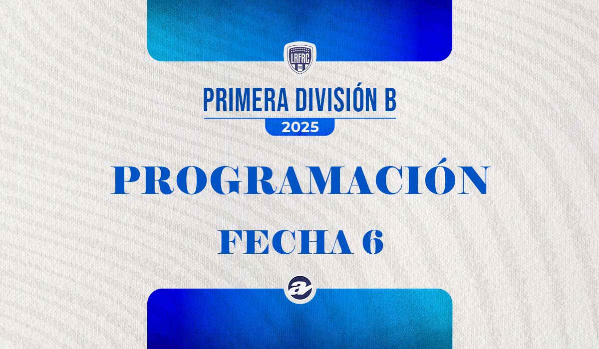 Con un adelanto el jueves y la continuidad en domingo de Pascuas, la Primera B está experimentando la sexta fecha de la Primera Fase. Repasá la programación completa.