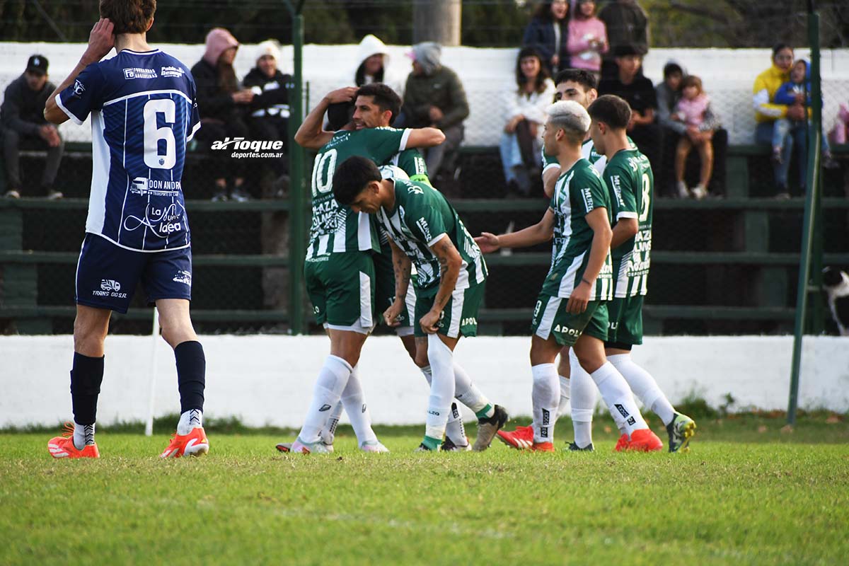 Banda Norte derrotó 3-1 a Atlético Sampacho en la tarde de este domingo y por uno de los partidos correspondientes a la fecha 13 del Torneo Apertura de Primera A de Liga Regional de Río Cuarto.