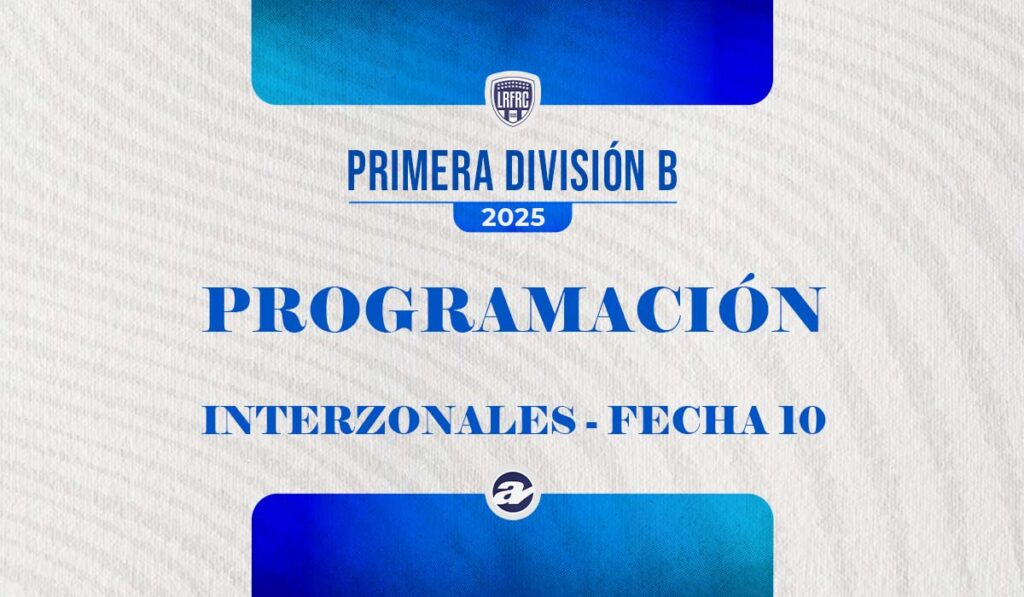 Este fin de semana los equipos de la Zona Norte se medirán ante los de la Sur en las revanchas de los interzonales. La Zona Centro irá por su décima jornada. Así es la programación dominical.