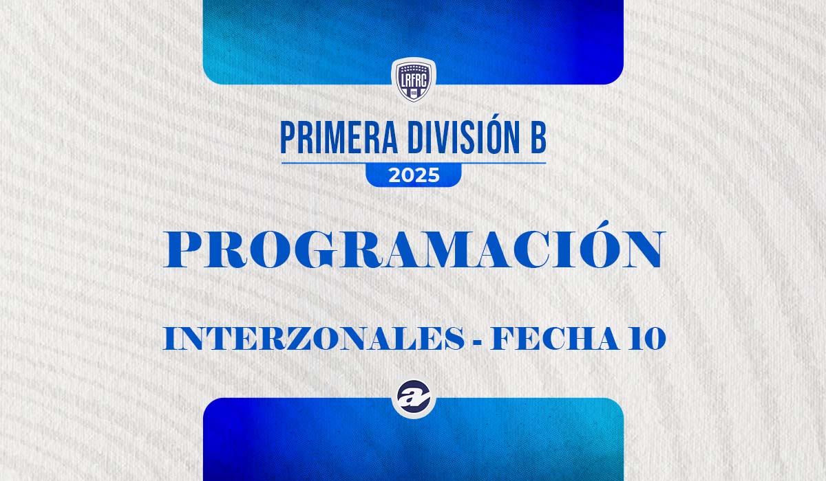 Este fin de semana los equipos de la Zona Norte se medirán ante los de la Sur en las revanchas de los interzonales. La Zona Centro irá por su décima jornada. Así es la programación dominical.