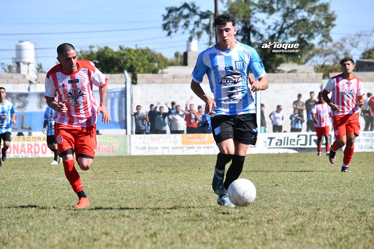 El joven delantero de Alberdi habló de lo que dejó la primera rueda de la Zona Centro del Torneo de Primera B.