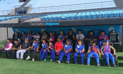 La semana pasada viajaron a Córdoba donde enfrentaron a Racing, conocieron el estadio de Belgrano y pudieron presenciar un partido de Copa Libertadores en el “Kempes”. La palabra de uno de los entrenadores parte de la delegación.