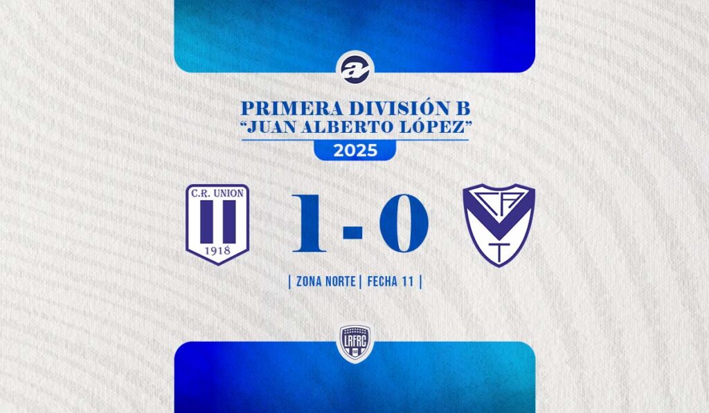 Unión ganó y quedó a un paso de la Zona Campeonato.