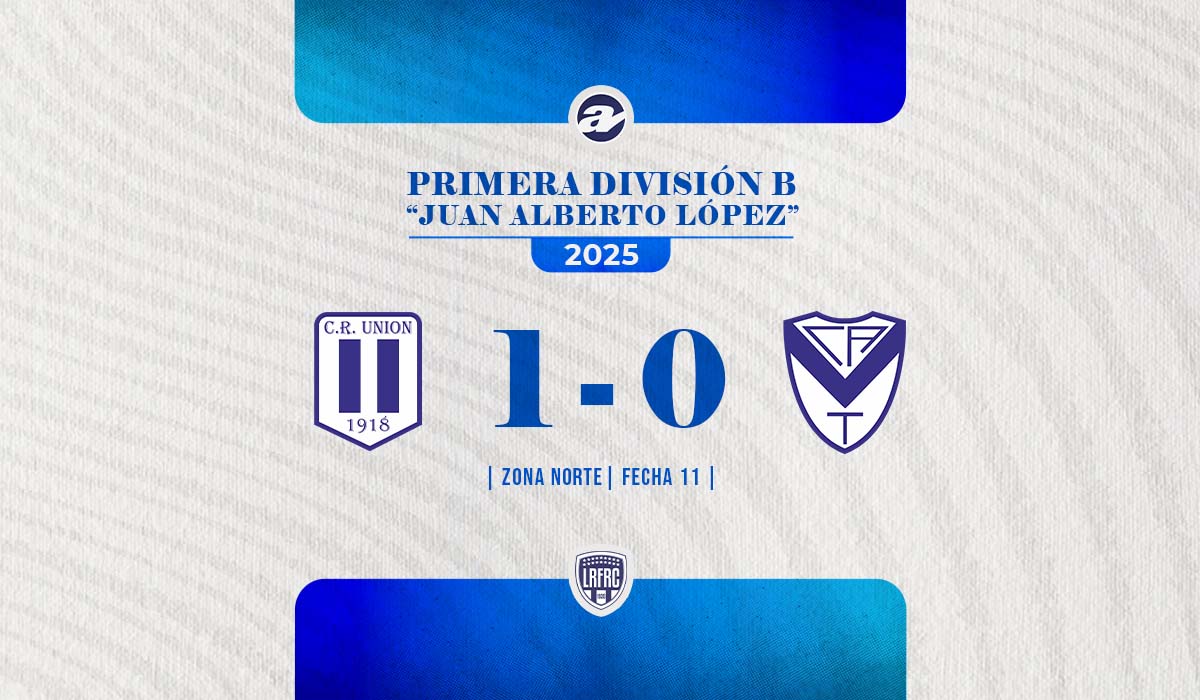 Unión ganó y quedó a un paso de la Zona Campeonato.