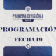 Así se juega la última fecha del Torneo Apertura.
