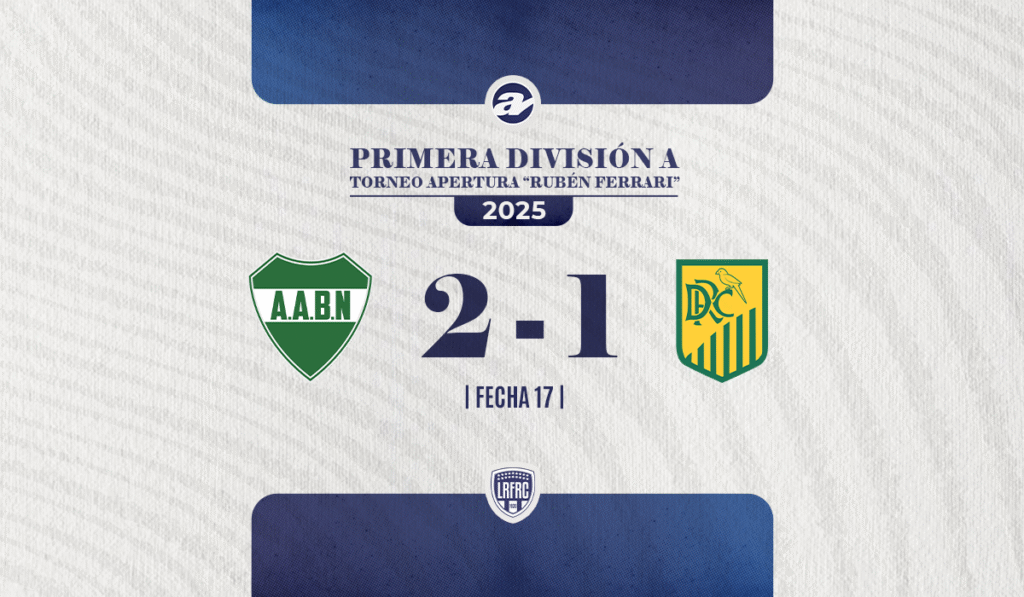 En el Parque Sarmiento, por el inicio de la decimoséptima fecha del torneo Apertura “Rubén Ferrari” de Primera A, Banda Norte le ganó 2 a 1 a Deportivo Río Cuarto.