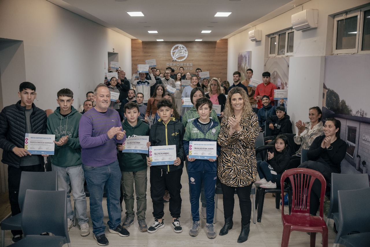 Se conocieron los beneficiarios de las Becas Deportivas 2025.