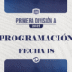 La penúltima fecha se juega en simultáneo para los equipos que tiene chances de campeonar.