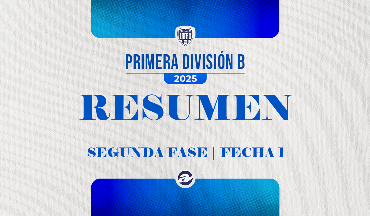 Inició la segunda fase en Primera B.