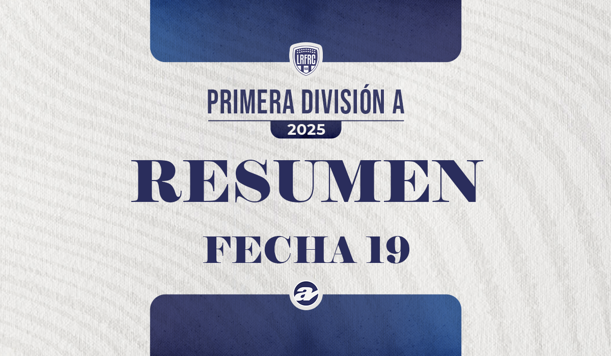 Se fue el Torneo Apertura.