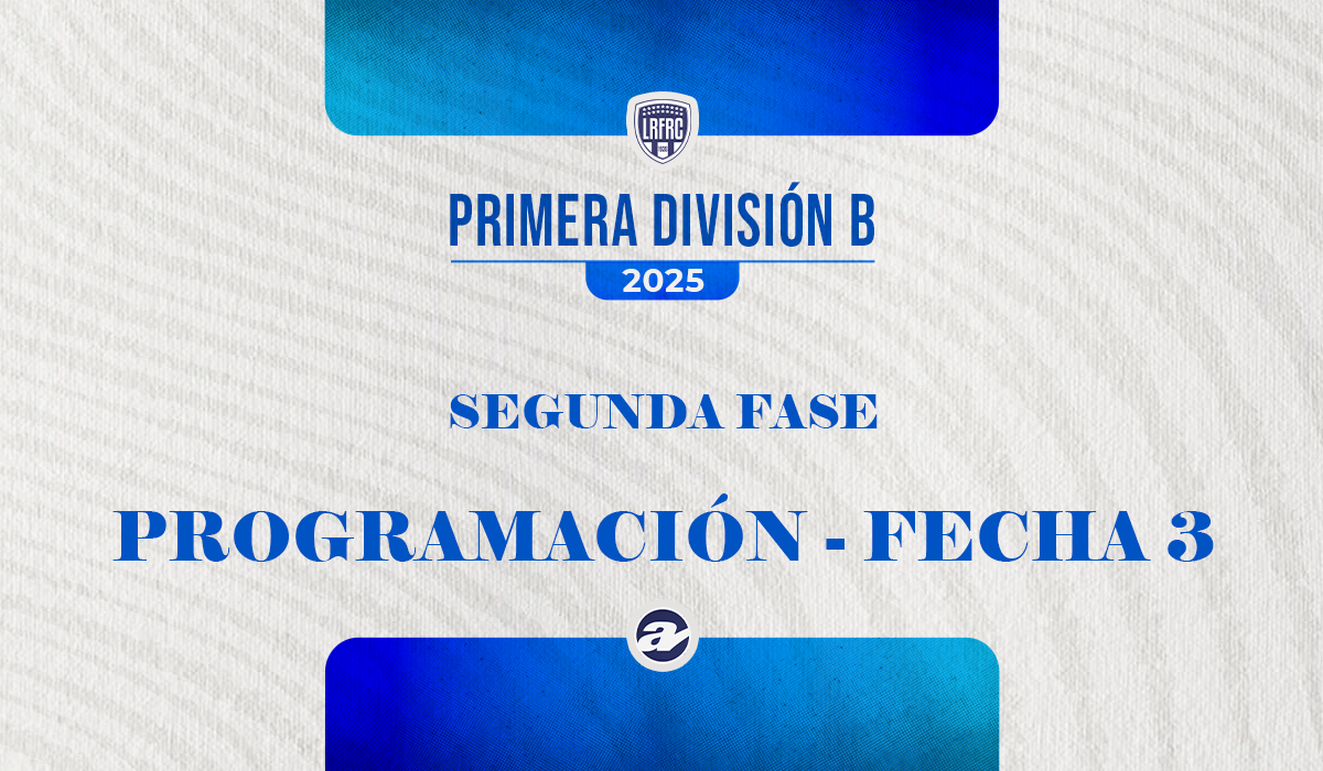 Jornada dominical para la tercera fecha del ascenso.