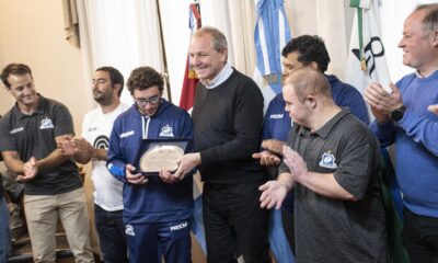 El Municipio reconoció a los riocuartenses consagrados en el mundial de rugby inclusivo de España.