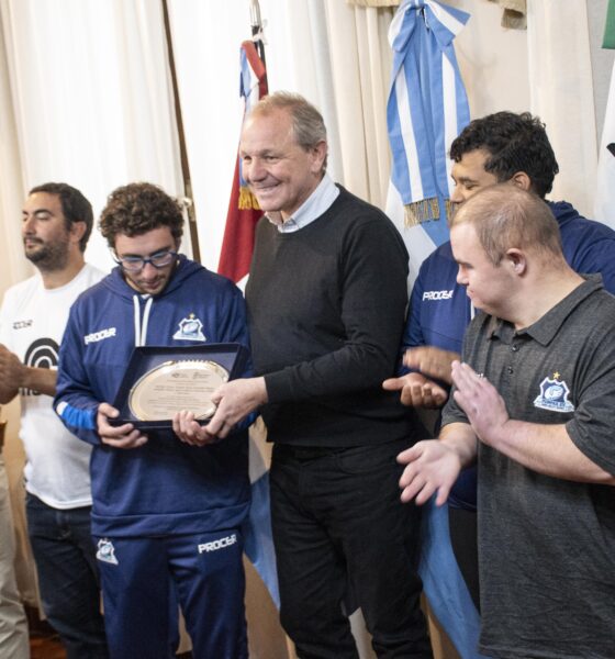 El Municipio reconoció a los riocuartenses consagrados en el mundial de rugby inclusivo de España.