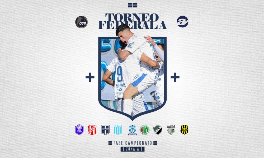 El fixture de Atenas por la Fase Campeonato del Federal A.