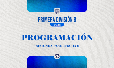 La programación de la sexta fecha de Primera B.