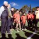 Se inauguró una cancha de césped sintético para los chicos de la Granja Siquem.