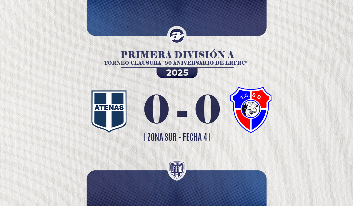 Atenas y Toro cerraron la cuarta fecha con un empate.