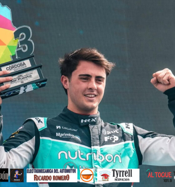 Con podio de Marco Dianda se coronó un gran fin de semana fierrero en Río Cuarto.