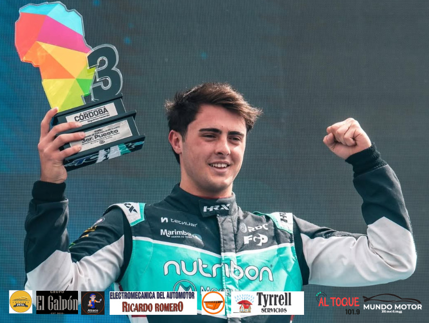Con podio de Marco Dianda se coronó un gran fin de semana fierrero en Río Cuarto.