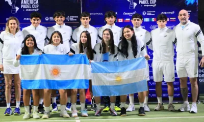 Con la riocuartense Victoria Vilchez, Argentina ganó la semifinal de la América Pádel Cup.