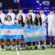 Con la riocuartense Victoria Vilchez, Argentina ganó la semifinal de la América Pádel Cup.