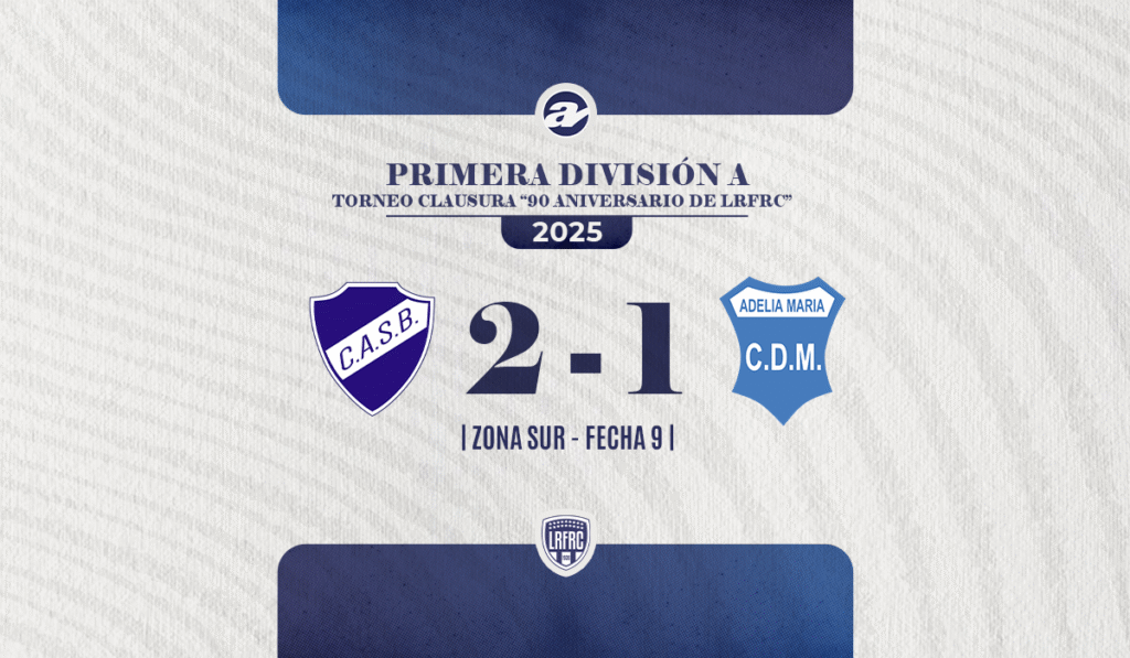 Atlético San Basilio revirtió el marcador en los últimos 5 minutos de partido y derrotó 2-1 a Municipal de Adelia María en uno de los juegos válidos a la fecha 9 del Torneo Clausura de Primera A.