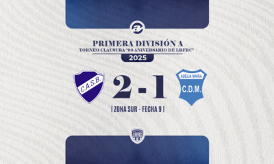Atlético San Basilio revirtió el marcador en los últimos 5 minutos de partido y derrotó 2-1 a Municipal de Adelia María en uno de los juegos válidos a la fecha 9 del Torneo Clausura de Primera A.