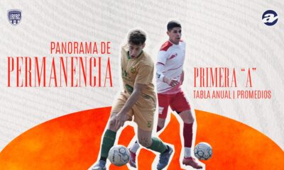 Se jugó el 70% de la temporada en Primera A: Cómo es el panorama de descenso.