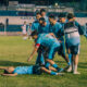 27 años después, el “9 de Julio” se tiño de celeste.