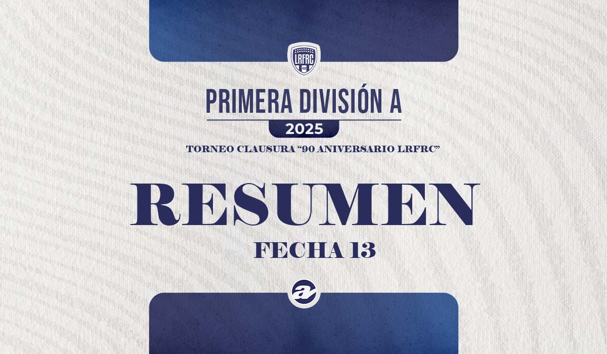 Se confirmó el primer descenso de categoría tras la decimotercera fecha del Clausura.