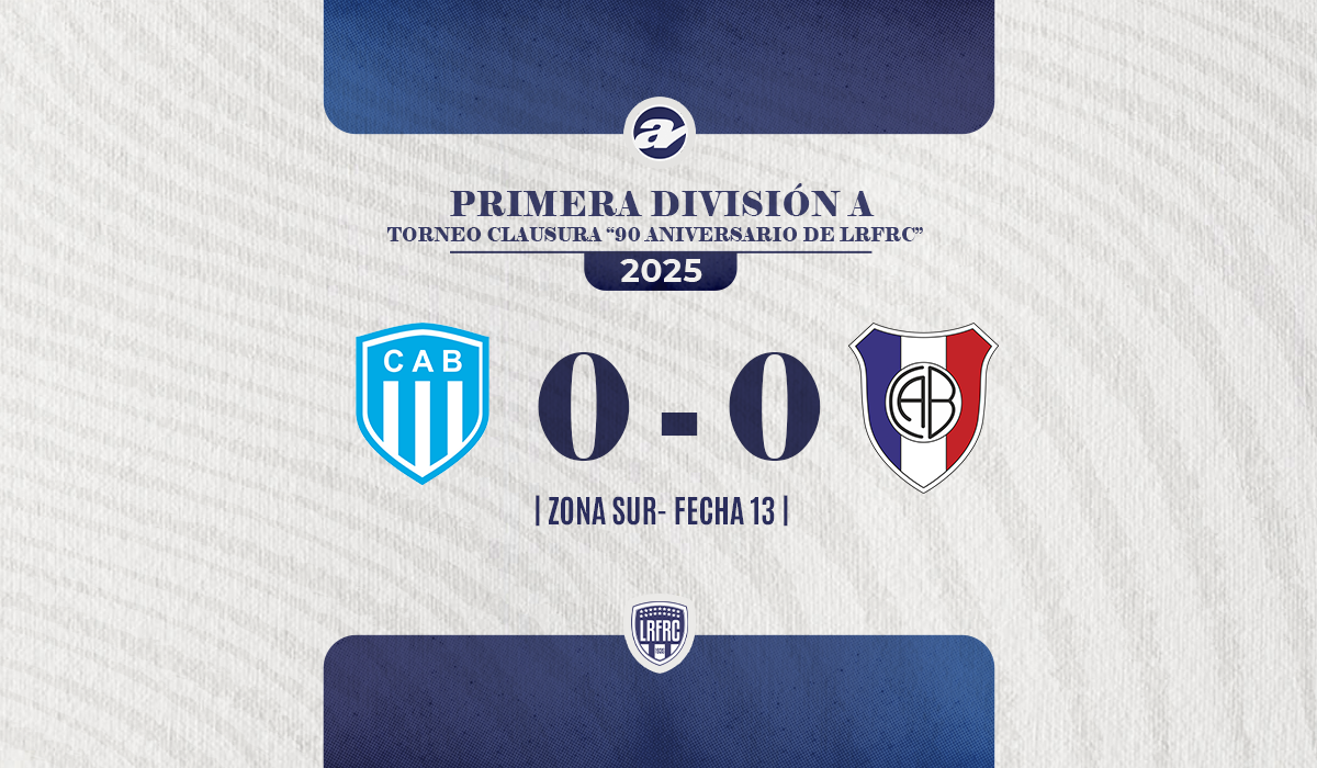 Los Belgrano abrieron la fecha con empate sin goles.