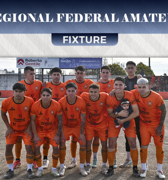 Renato Cesarini ya conoce su fixture en el Regional Amateur.